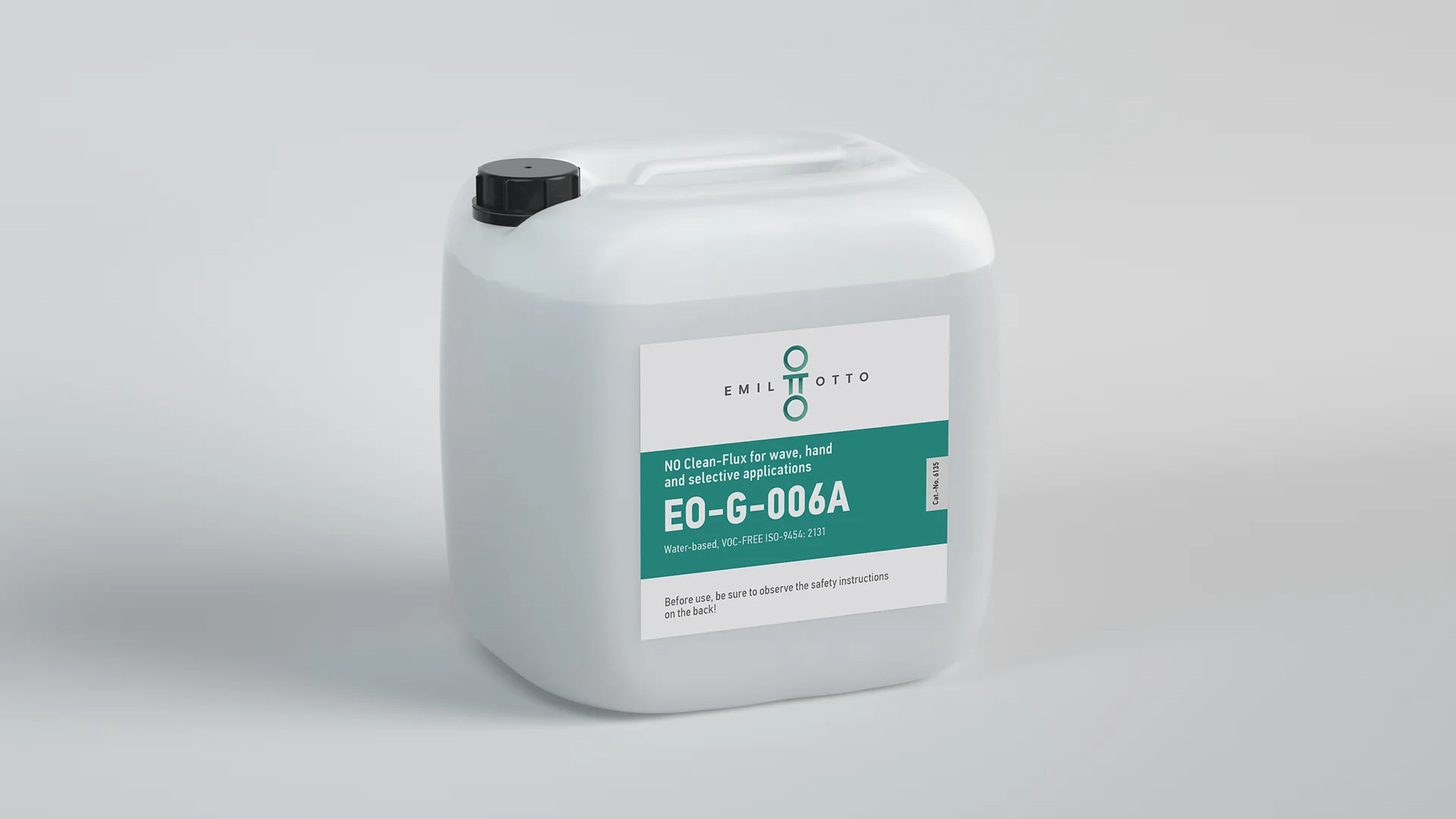 Canister illustration 5 litre No Clean flux EO-G-006A