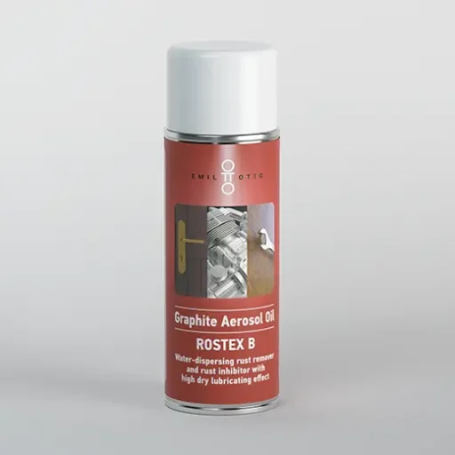 Picture: 400 ml spray can Graphite Aerosol ROSTEX B